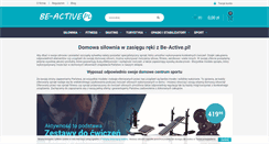Desktop Screenshot of be-active.pl
